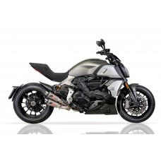 QD Exhaust Dual GunSHot 2-1-2 Exhaust - DUCATI DIAVEL 1260